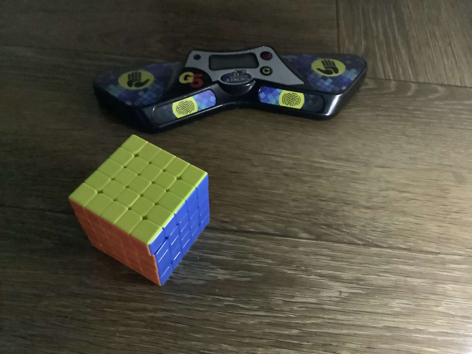 5x5 magnetic cube and stack at online puzzle