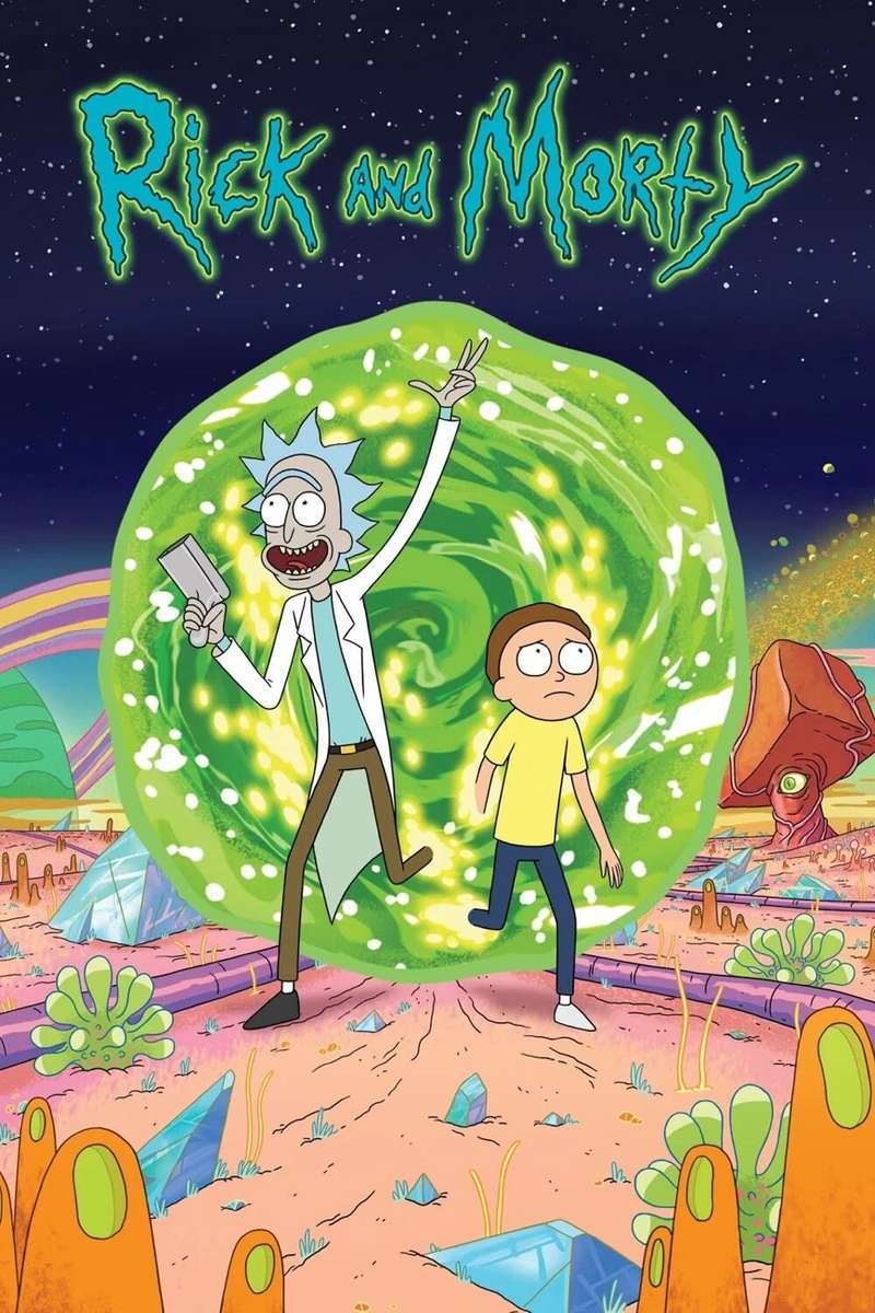 Ricky und Morty Online-Puzzle