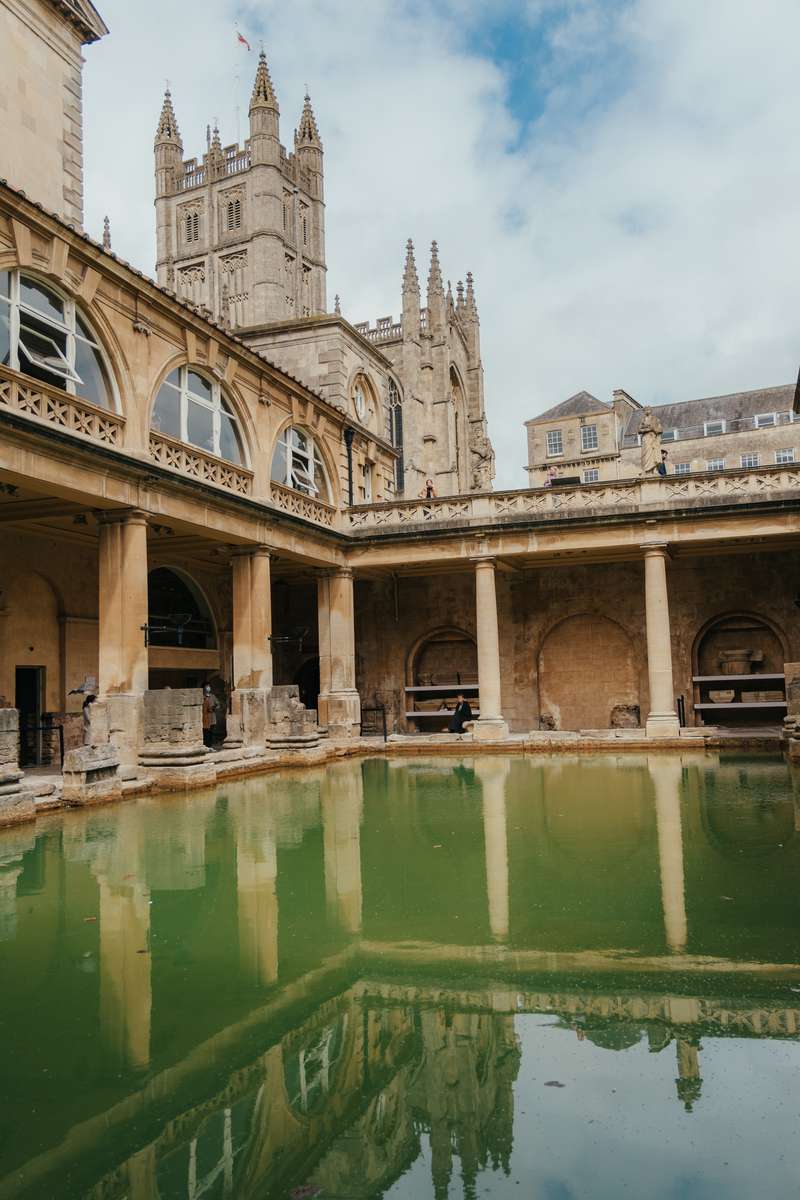 Roman Bath puzzle online from photo