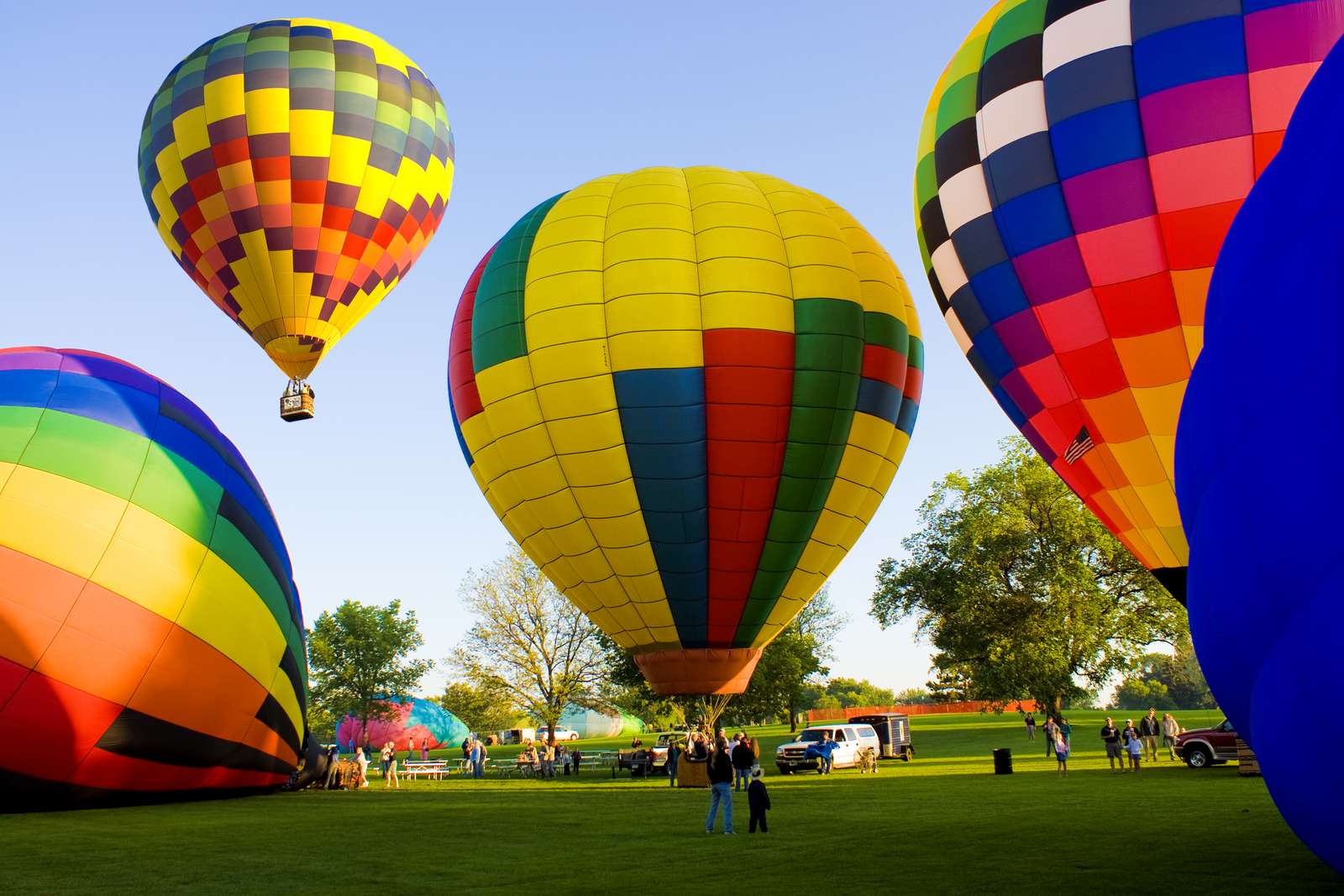HOT AIR BALLOON online puzzle