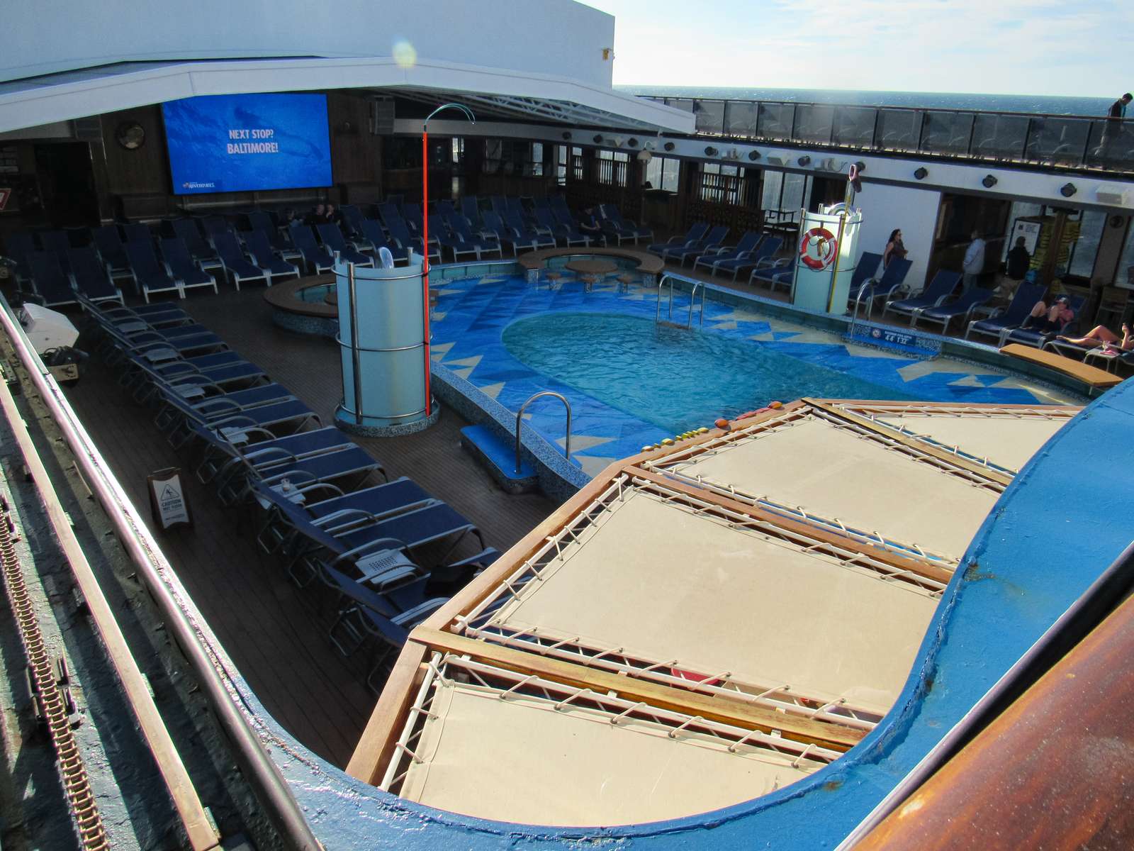 Piscine de croisière puzzle en ligne