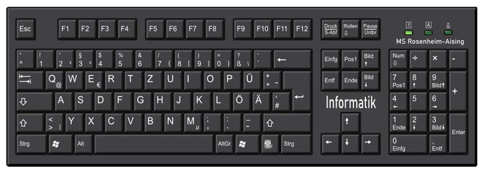 Keyboard - MS Aising online puzzle