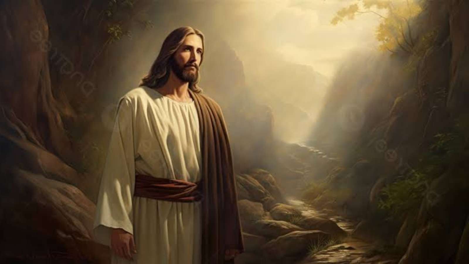 Isus Fiul lui Dumnezeu puzzle online din fotografie