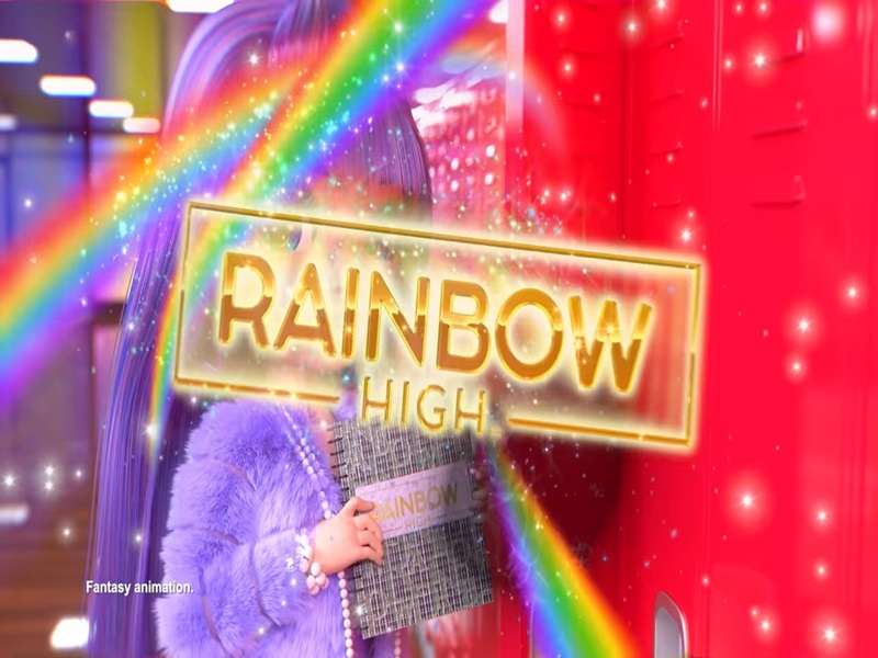 r is for rainbow high puzzle online from photo