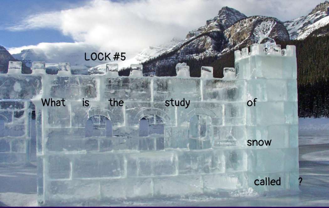 Winter Breakout Puzzle--Lock #5 online puzzle