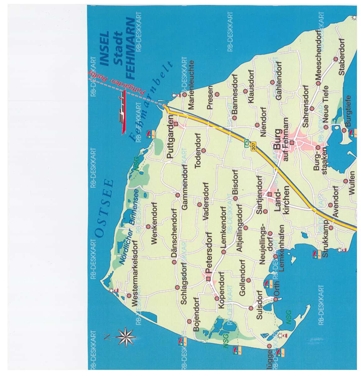 Fehmarn Island puzzle online from photo