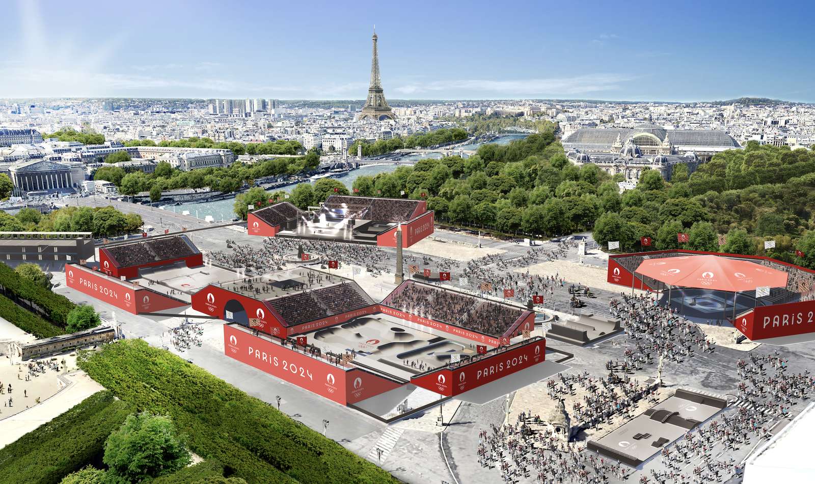 Paris 2024 puzzle en ligne à partir d'une photo