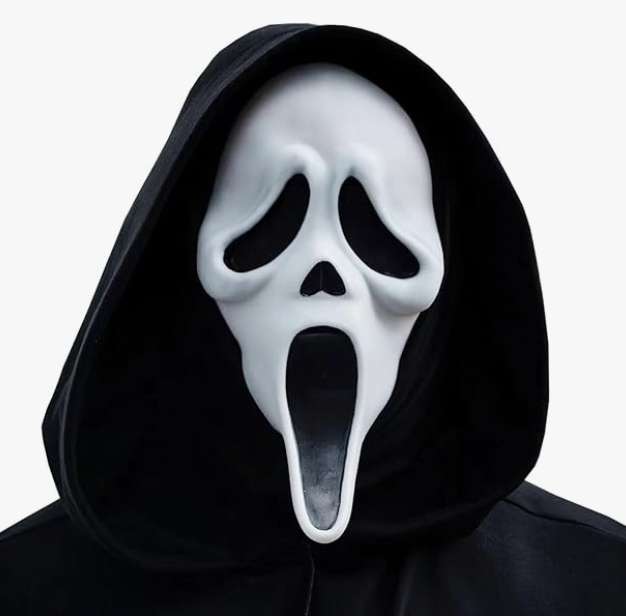 Ghostface-Maske – für die Expositionstherapie Online-Puzzle vom Foto