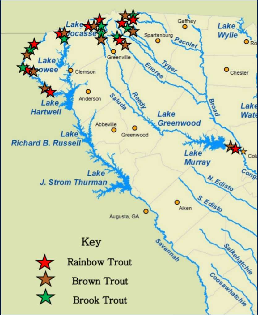 pstruhová mapa online puzzle