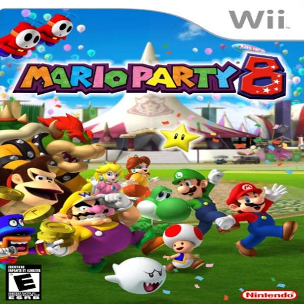 Mario Party Eight puzzle online from photo