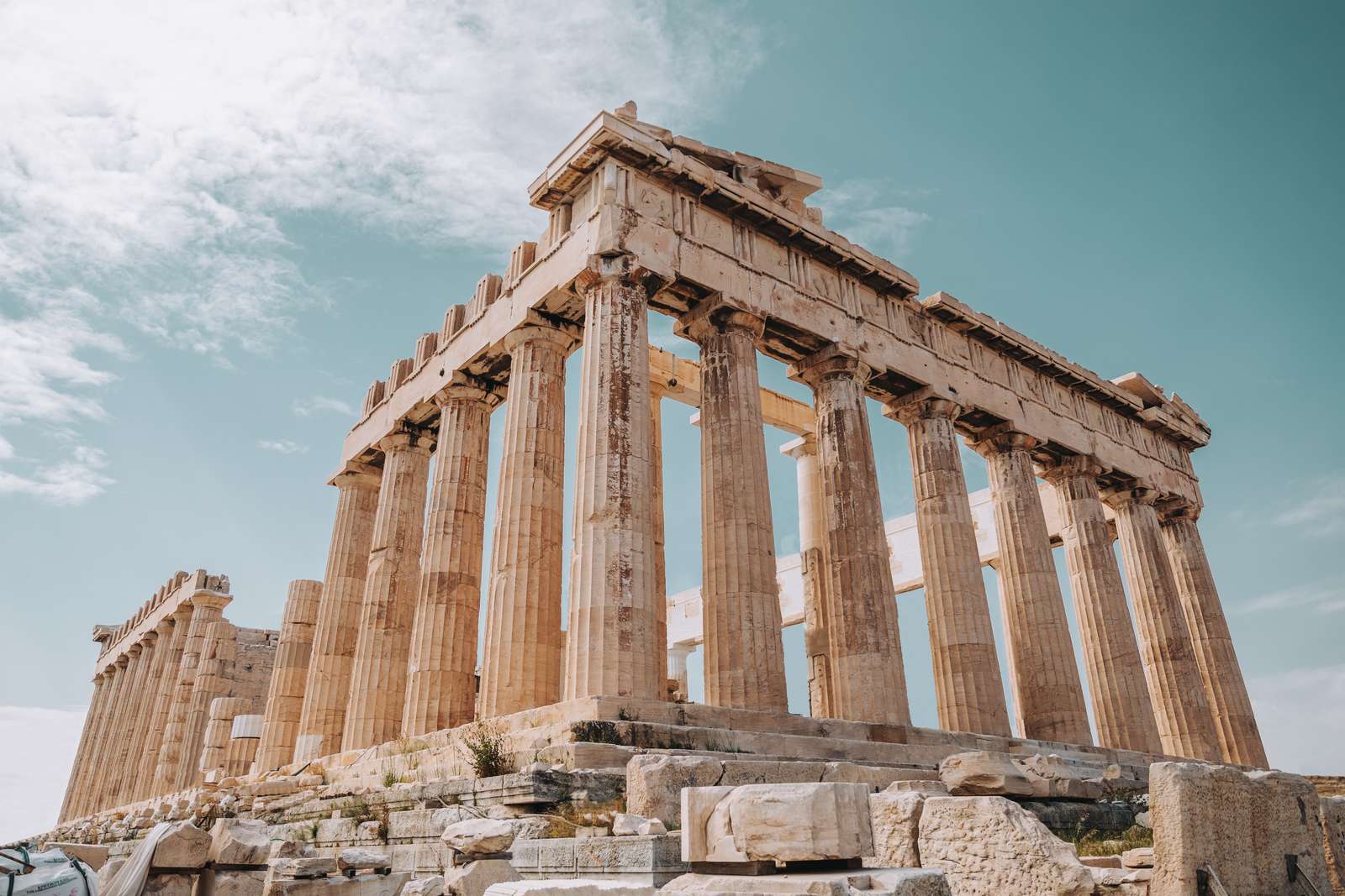 Puzzle Parthenon puzzle online from photo