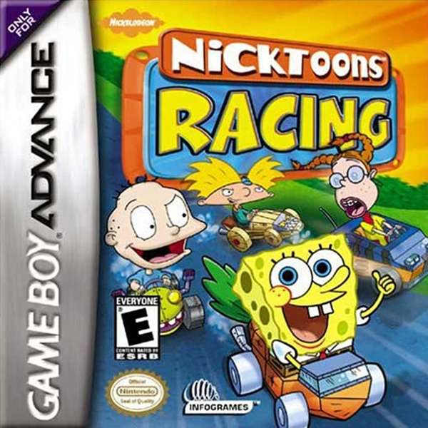 Nicktoons Racing online παζλ