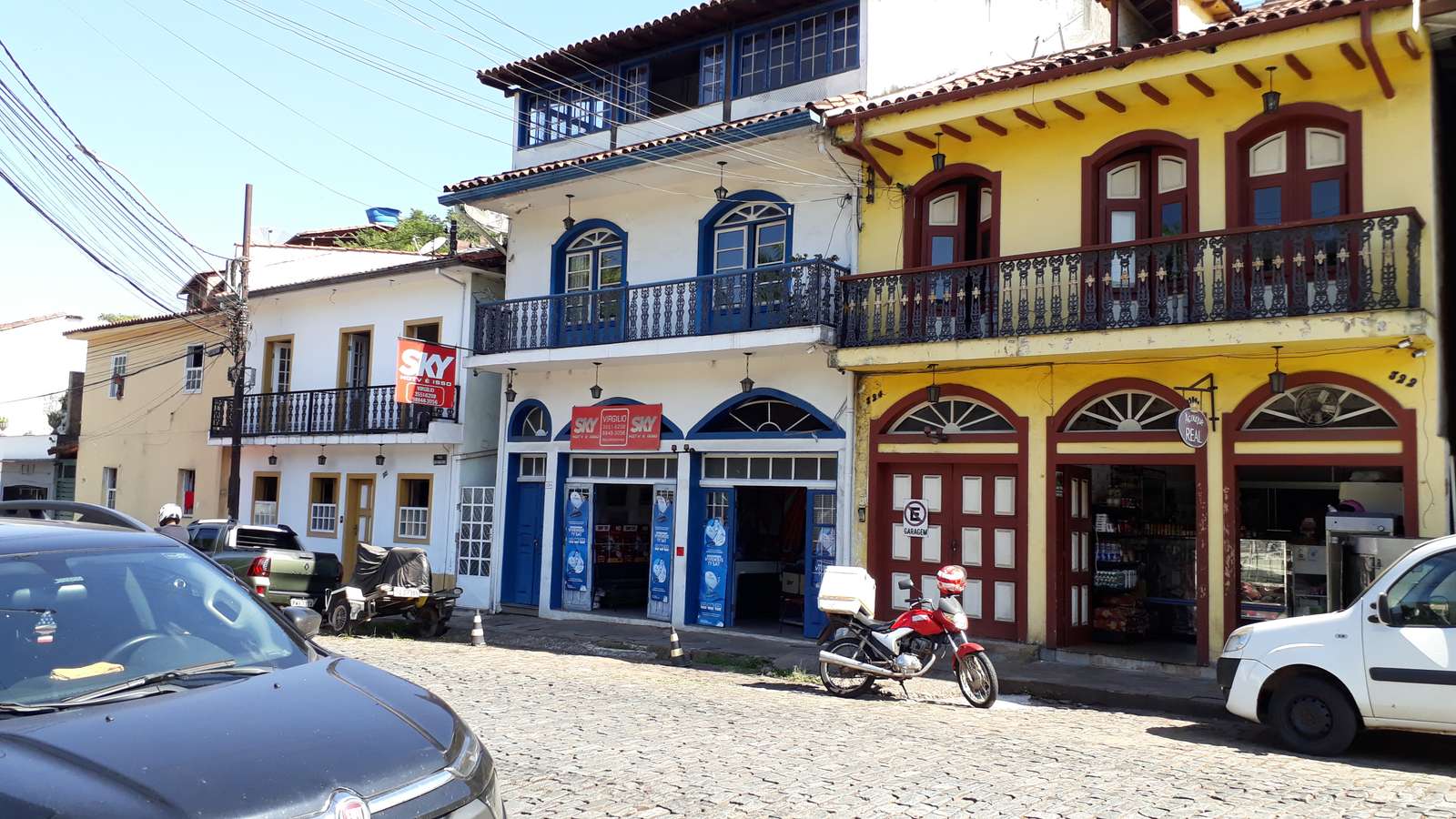 Häuser in Ouro Preto - MG - Brasilien Online-Puzzle