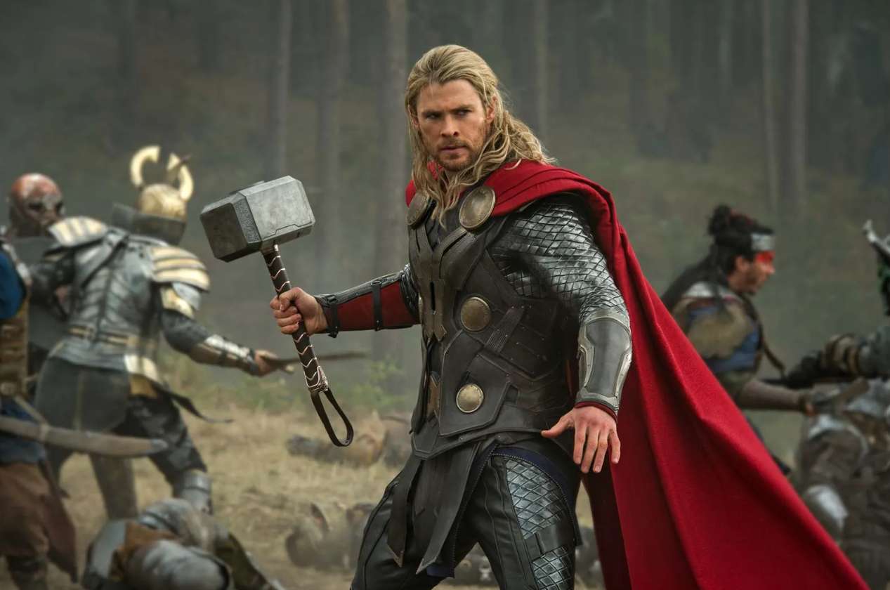 Thor puzzle puzzle online from photo
