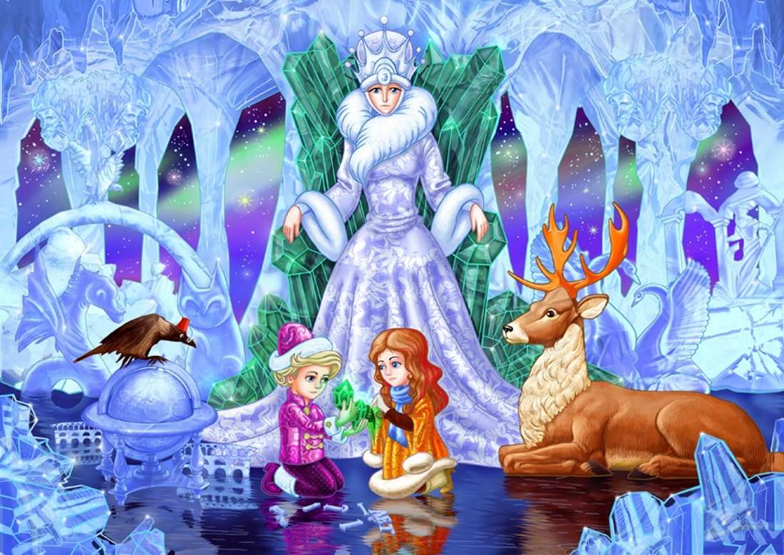 La regina della neve puzzle online