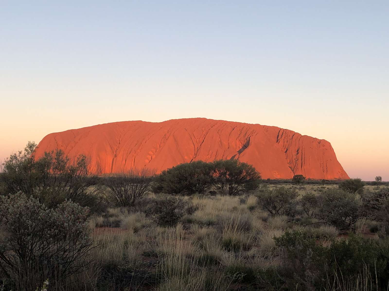 Ayers rock puzzle online from photo