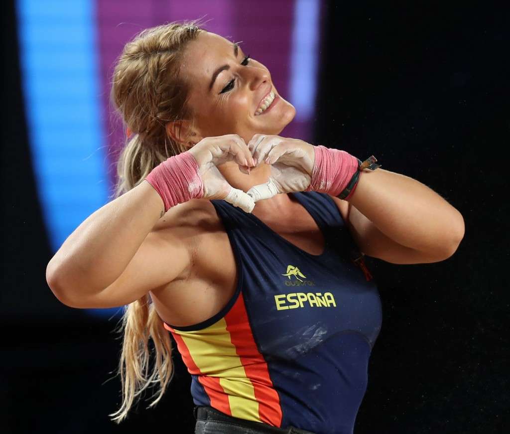 Lydia Valantín es una deportista pussel online från foto