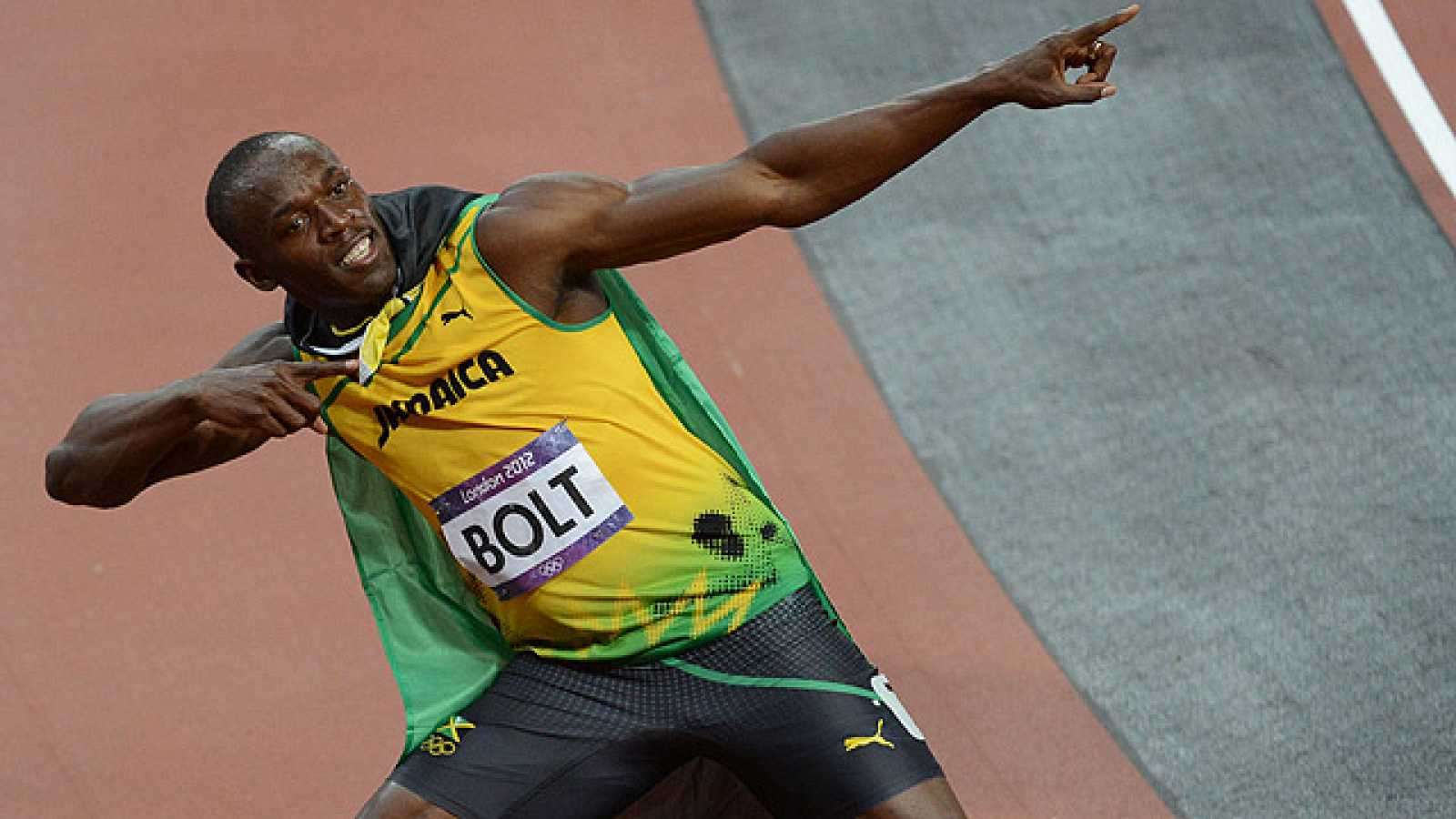 Usain Bolt es un deportista rompecabezas en línea