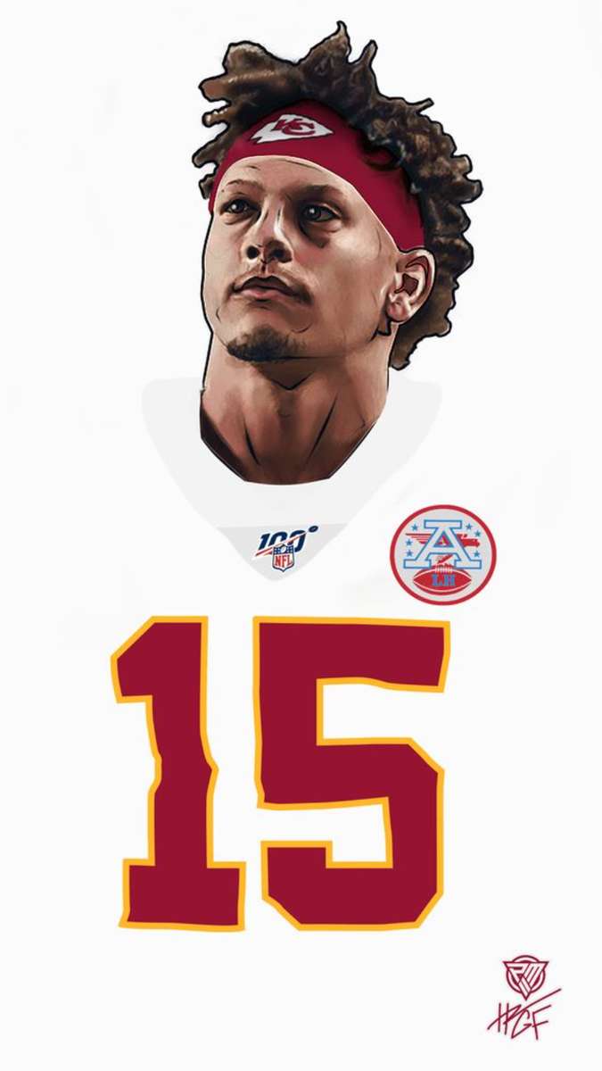 Patrick Mahomes puzzle online from photo