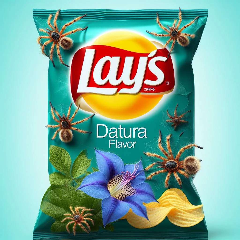 Datura-chips puzzel online van foto