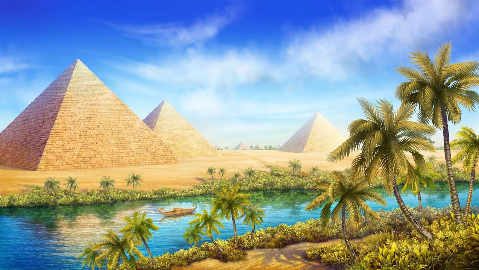 Αρχαία Αίγυπτος online παζλ