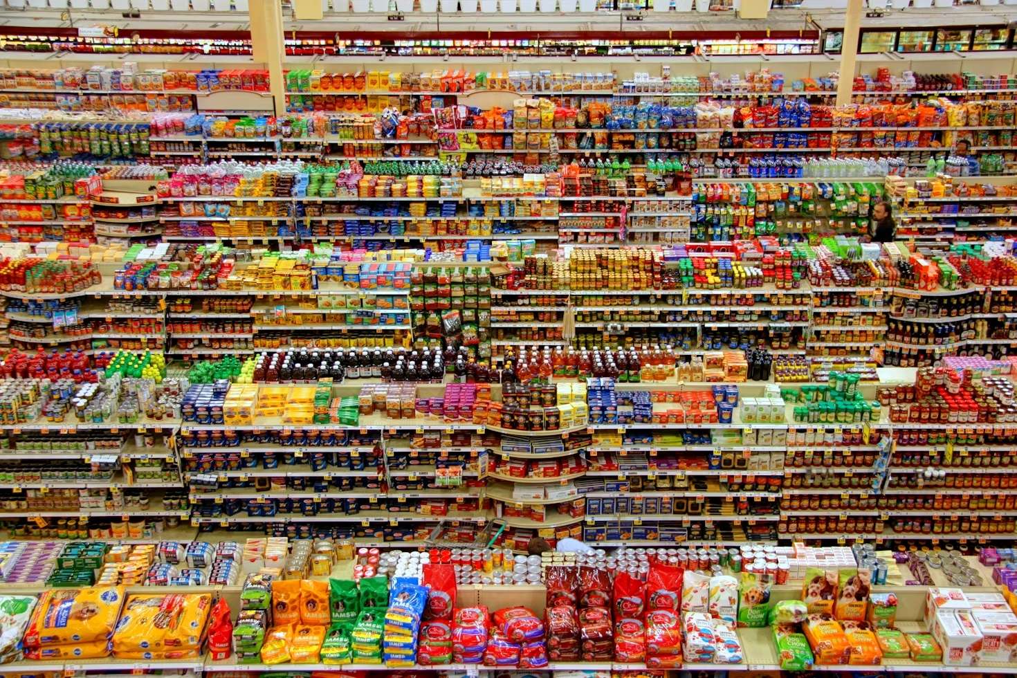 Supermarkt Online-Puzzle vom Foto