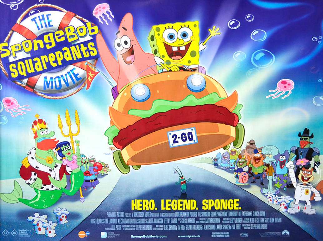 SpongeBob filmposter uit 2004 online puzzel