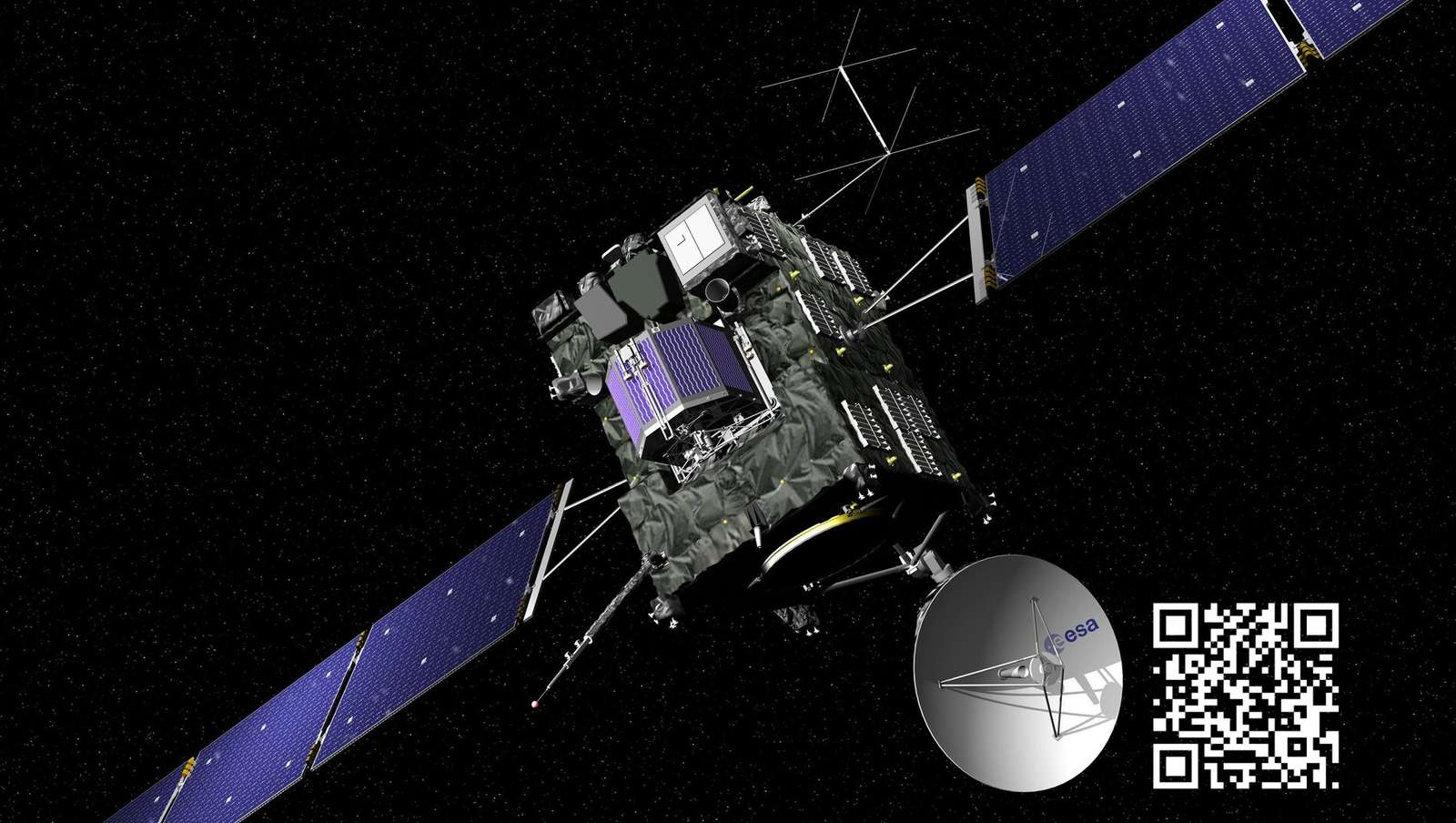 ESA’s Rosetta-missie puzzel online van foto