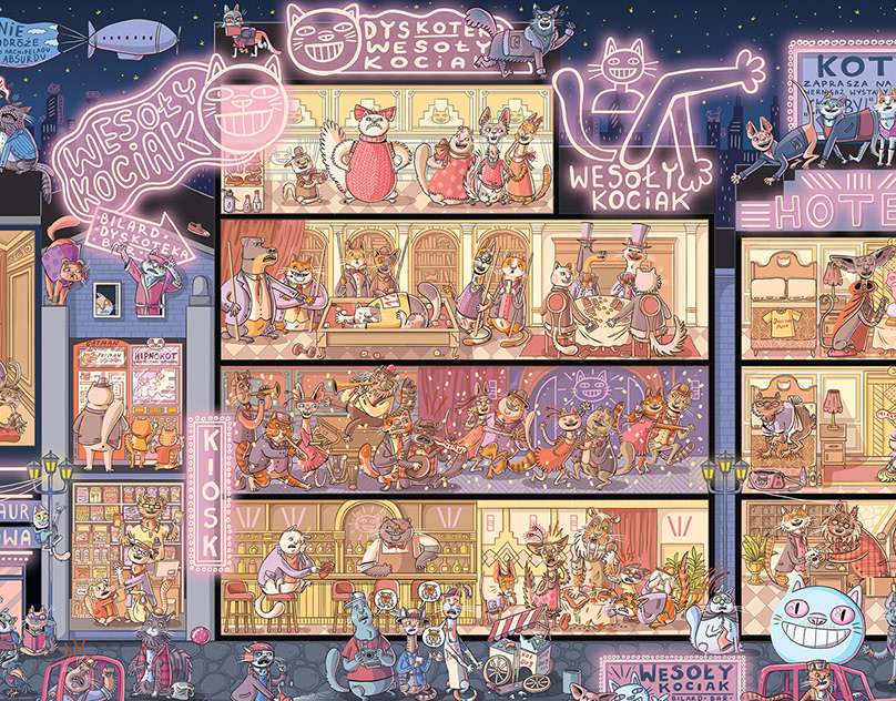 house full of cats online puzzle