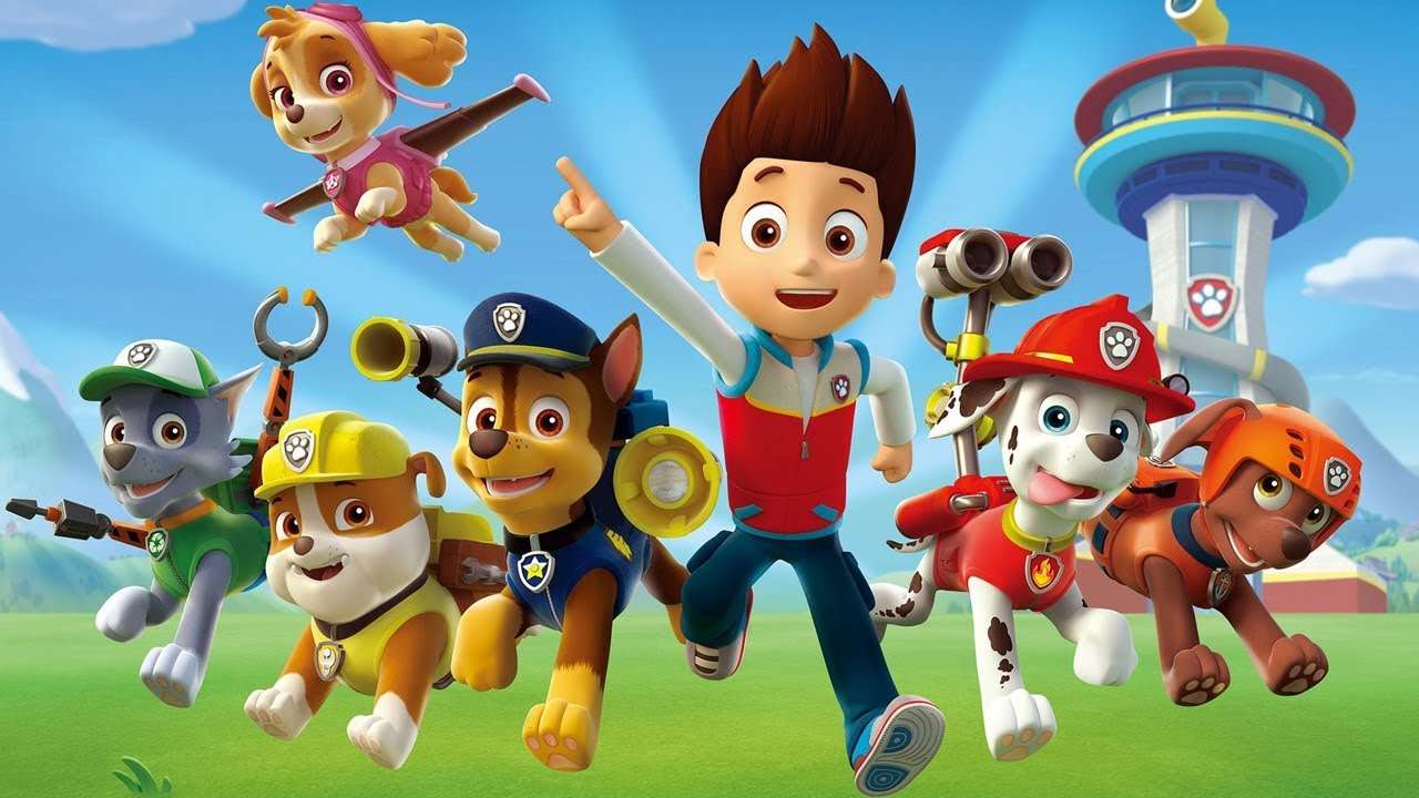 Paw patrol puzzle online from photo