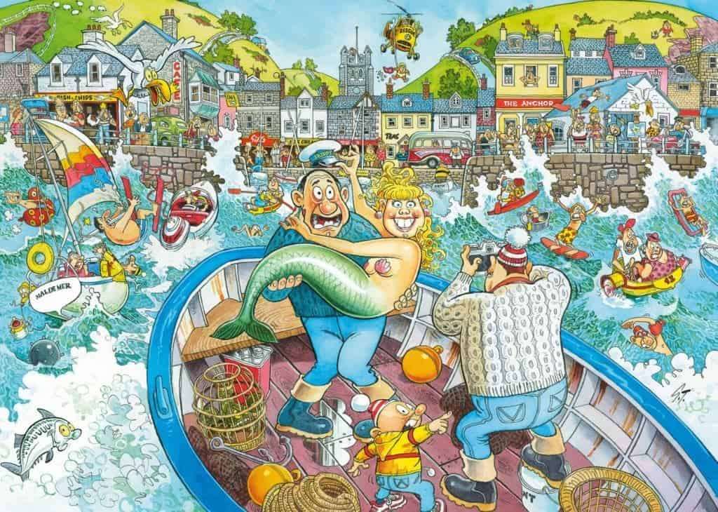 A Day at the Water Park puzzle online from photo