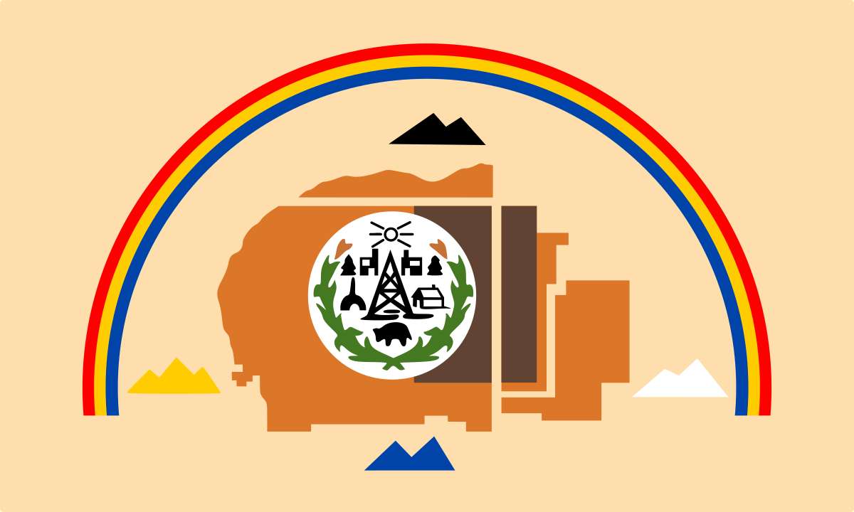 Navajo národní vlajka online puzzle