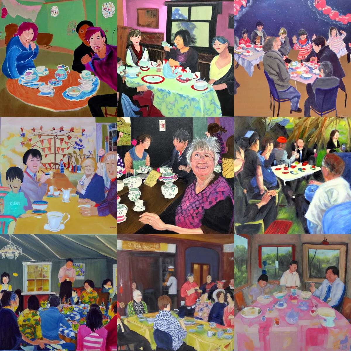 Family Dinners online puzzle