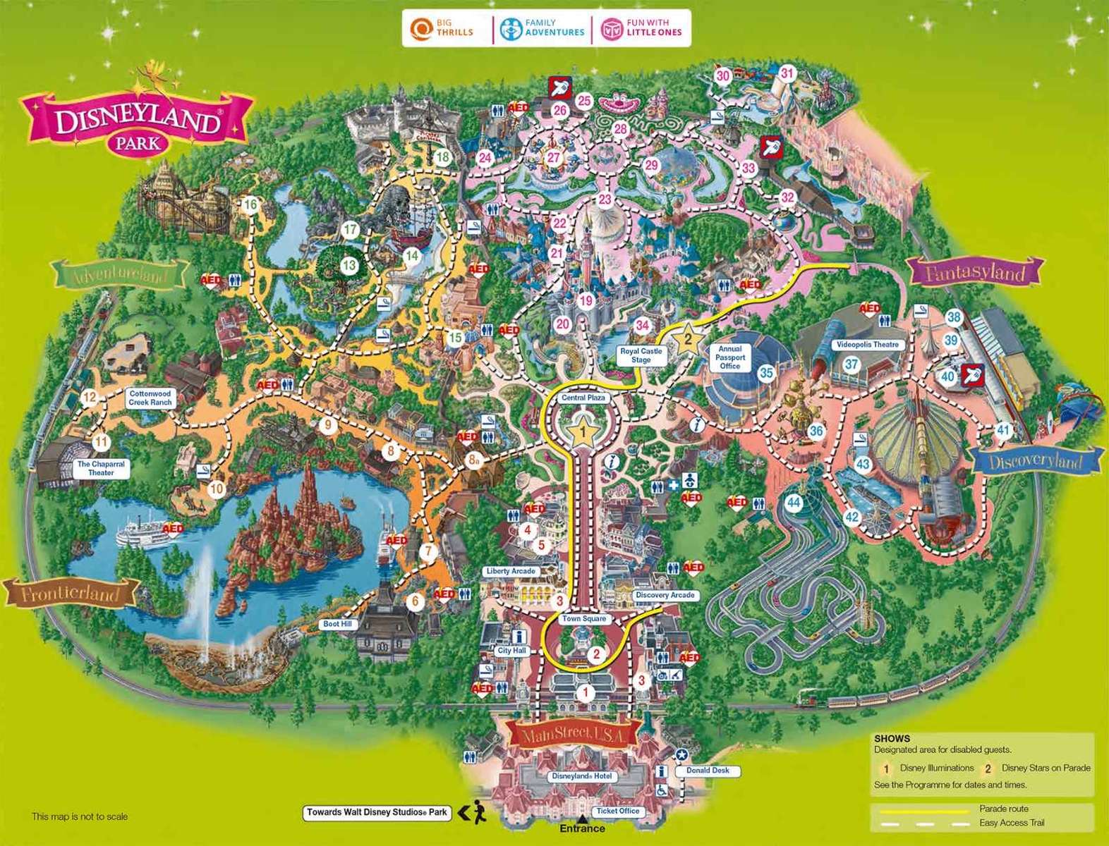 ユーロディズニー オンラインパズル