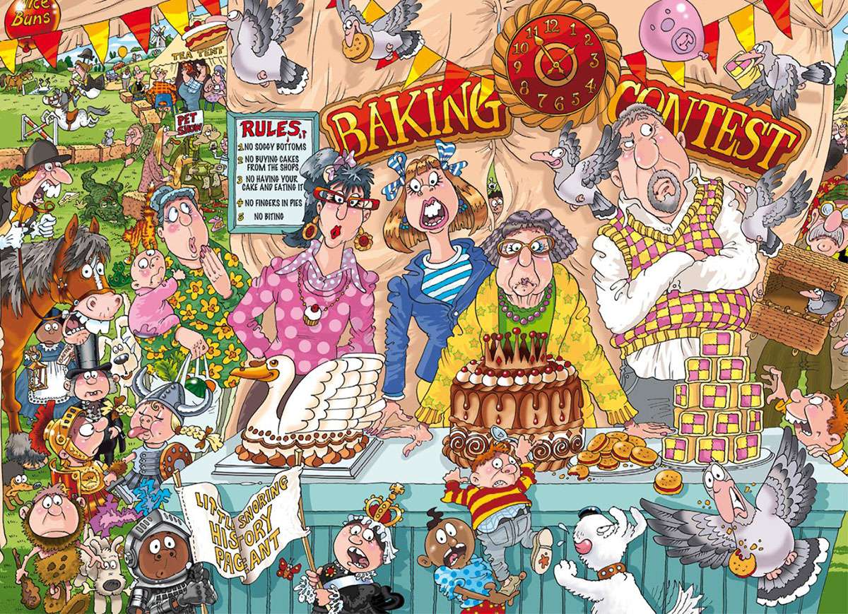The Bake Off online puzzle