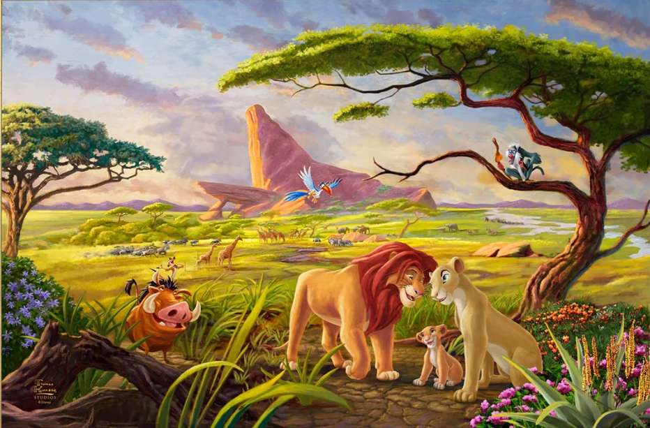 roi Lion puzzle en ligne