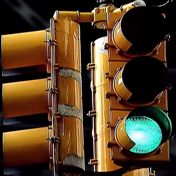 Közlekedési lámpa puzzle online fotóról
