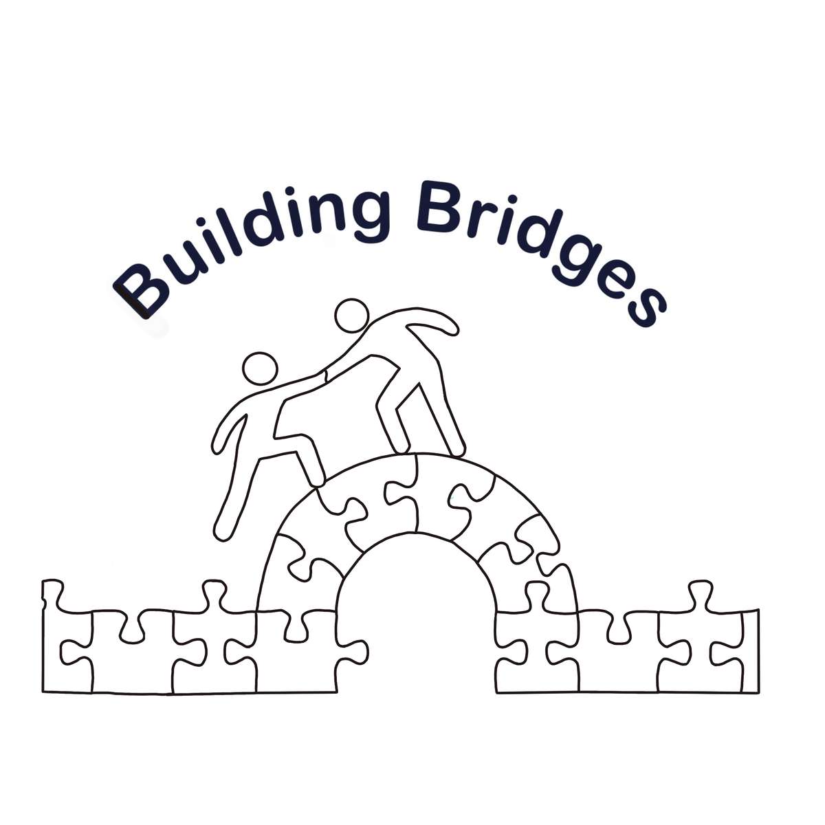 Building bridges puzzle online from photo