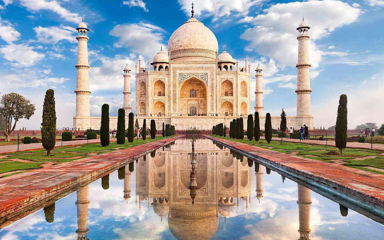 TAJ MAHAL puzzle online din fotografie