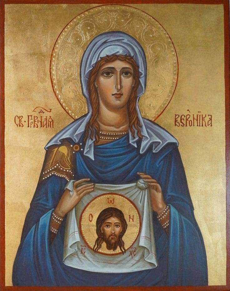 Икона святой Вероники онлайн-пазл