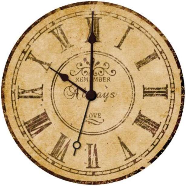 Clockface puzzle online from photo