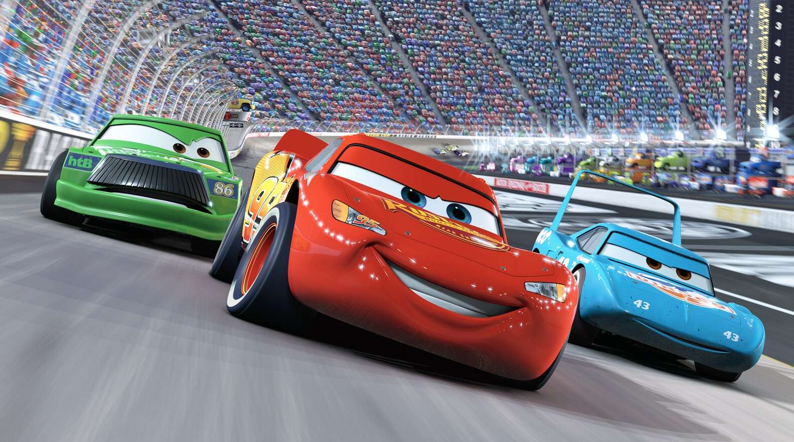 Lightning McQueen puzzle online from photo