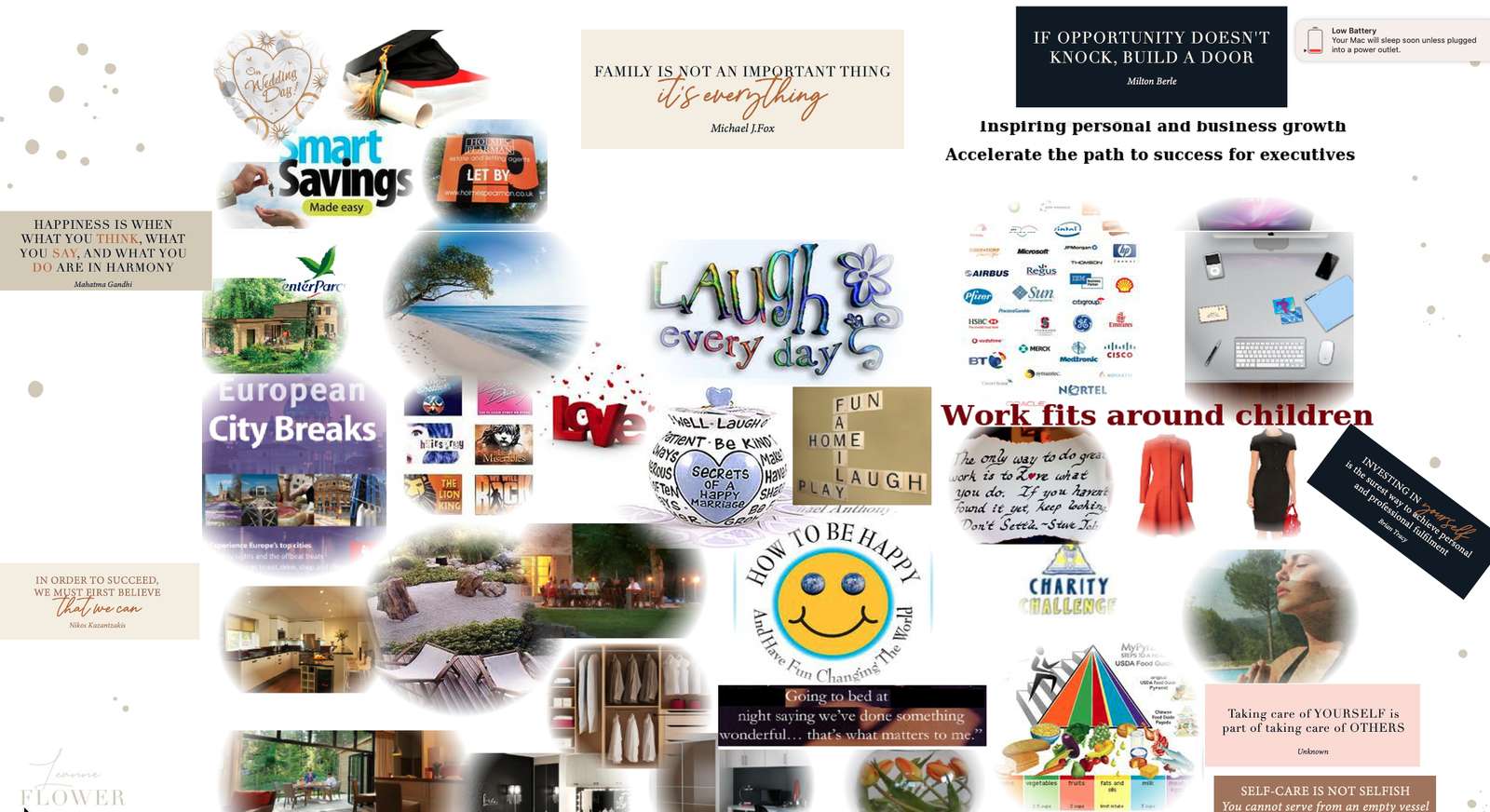 vision board online puzzle