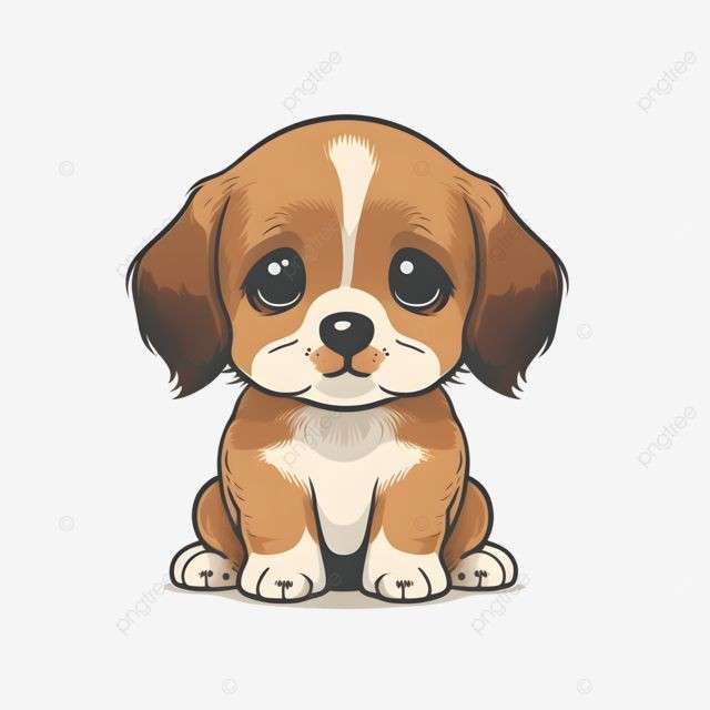 Cute brown puppy online puzzle