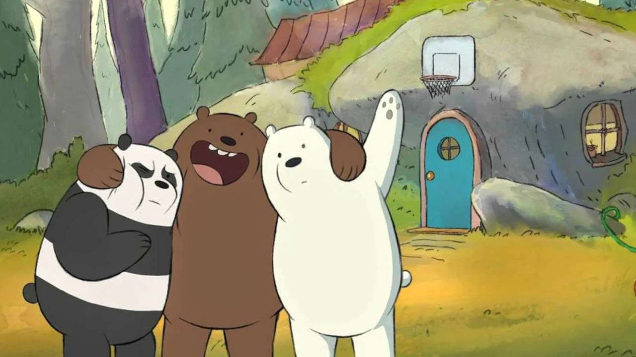 ведмідь ми троє скласти пазл онлайн з фото