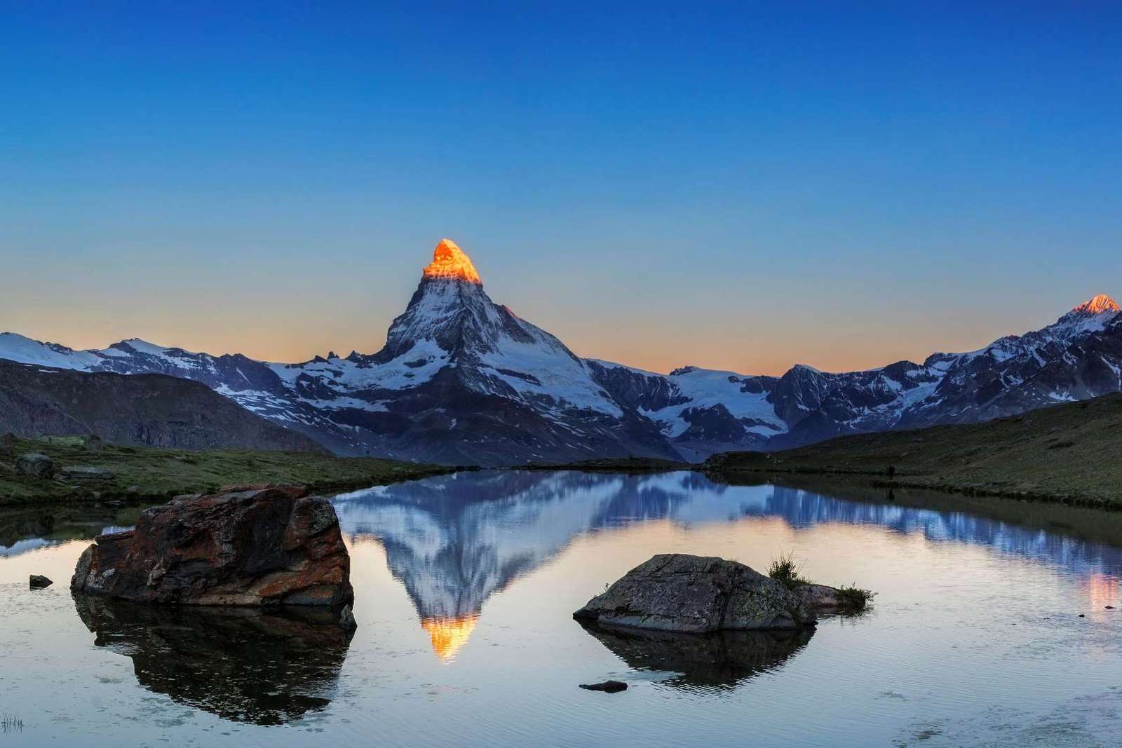 Matterhorn v Zermattu online puzzle