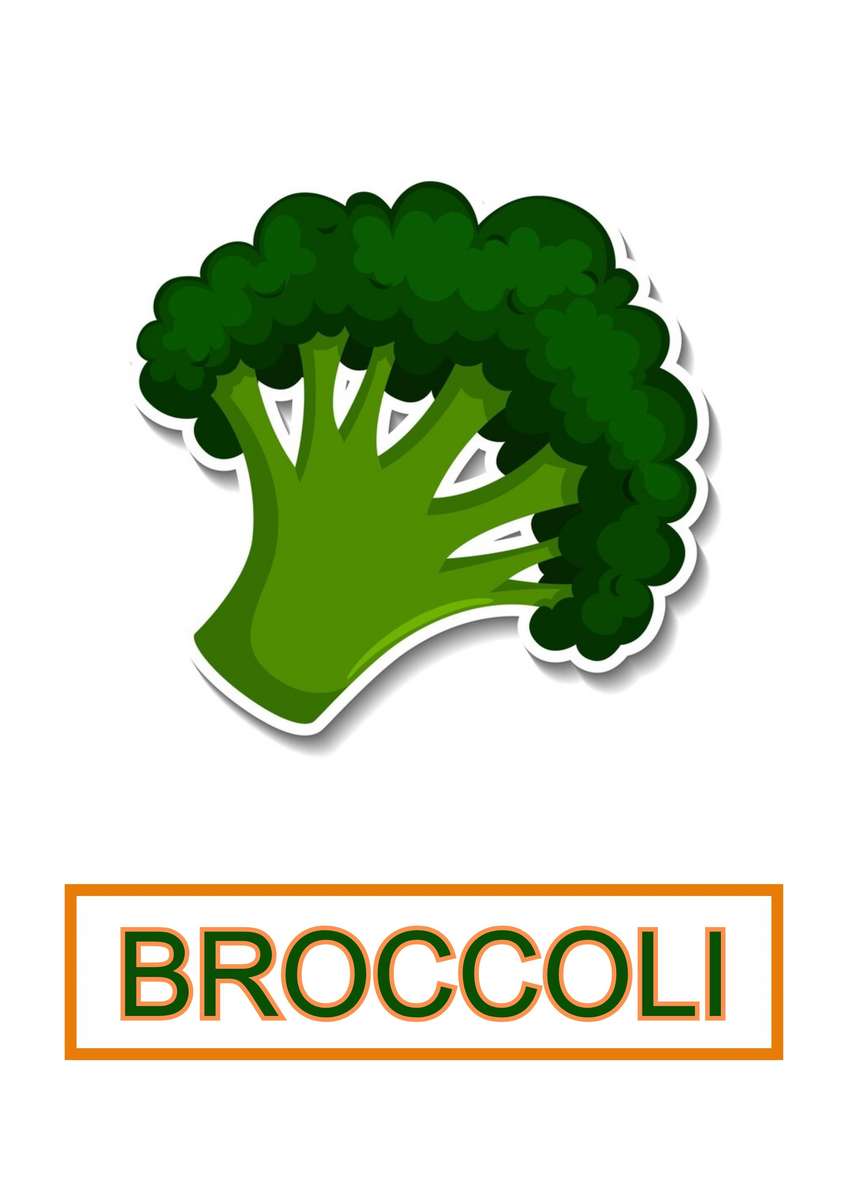 brócoli rompecabezas en línea