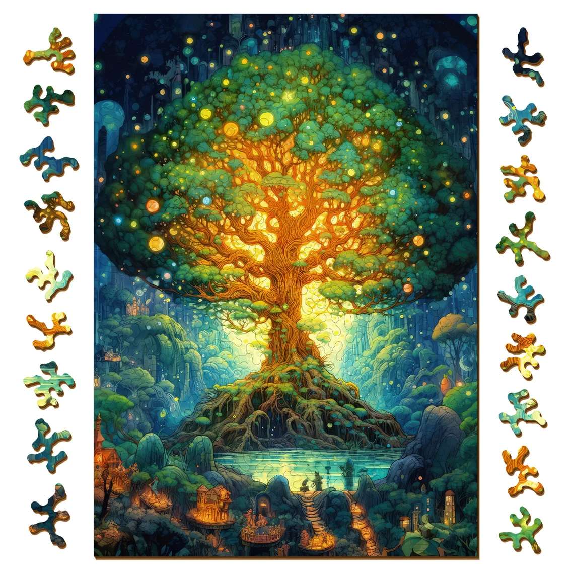 Strom života puzzle online z fotografie