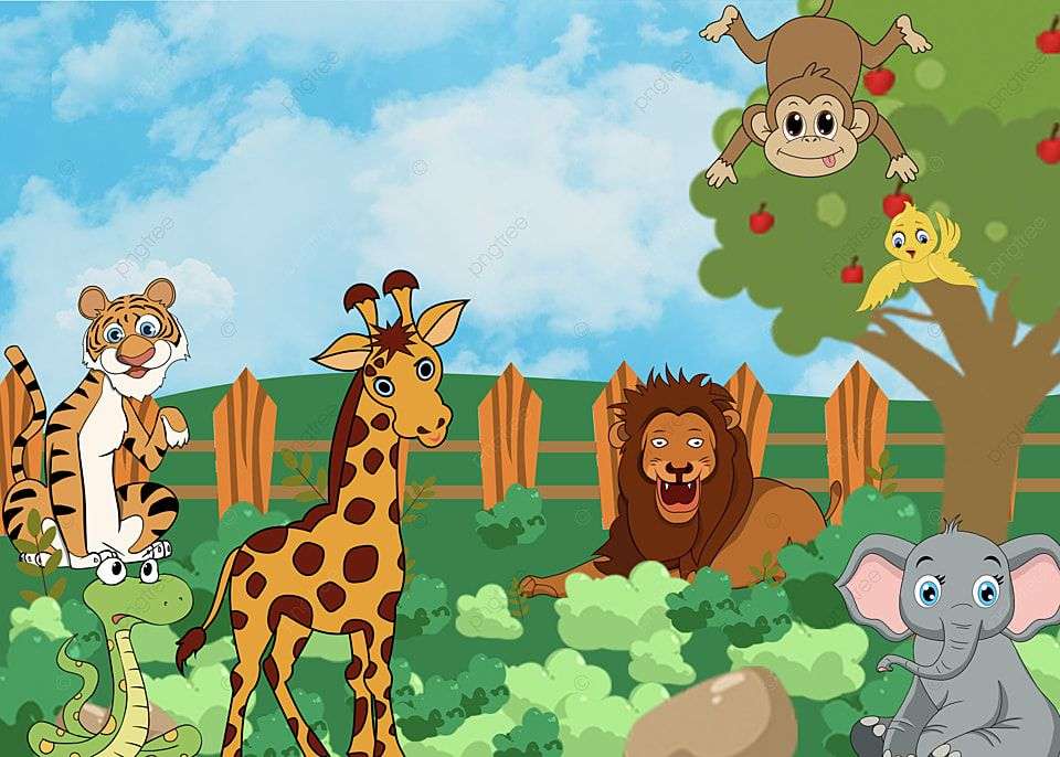 dierentuin negara online puzzel