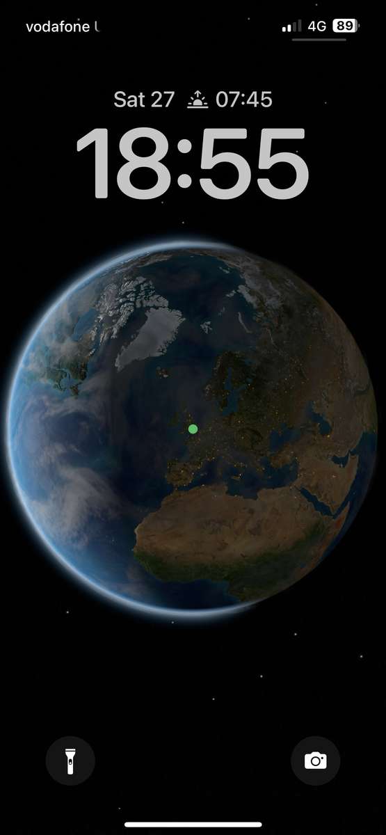Jordens universum pussel online från foto